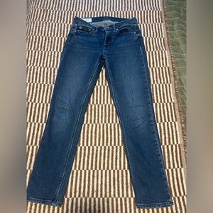 GAP Women's Dark Blue Vintage Slim Mid Rise Jeans